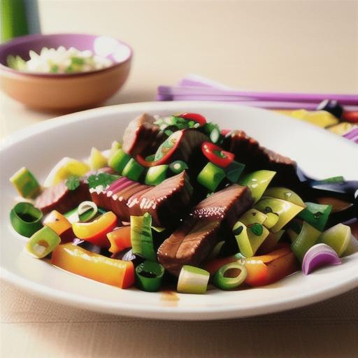 Asian Beef and Vegetable Stir-Fry