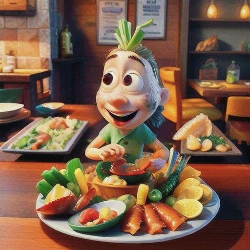 Bloody Mary seafood platter