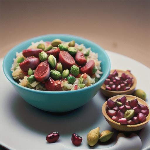 Middle Eastern Rice Pilaf with Pomegranate