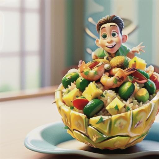 Pineapple Shrimp Fried Rice