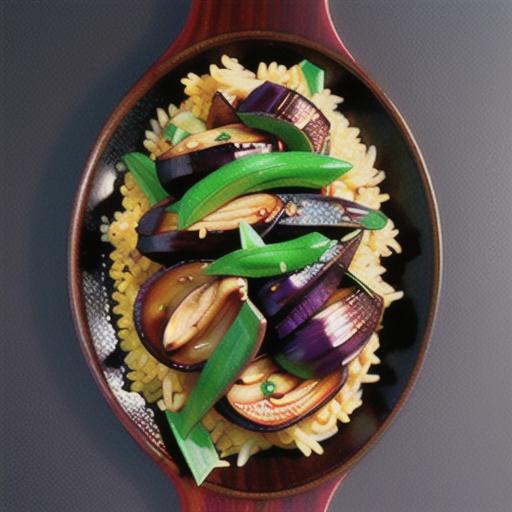 Marion's Sichuan eggplant and pork