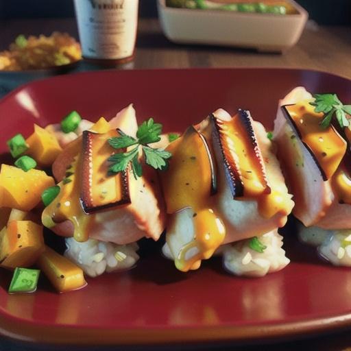 Baked Chicken Thighs with Marmalade-Mustard Sauce