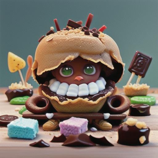 Coconut Chocolate Rice Krispie Treats