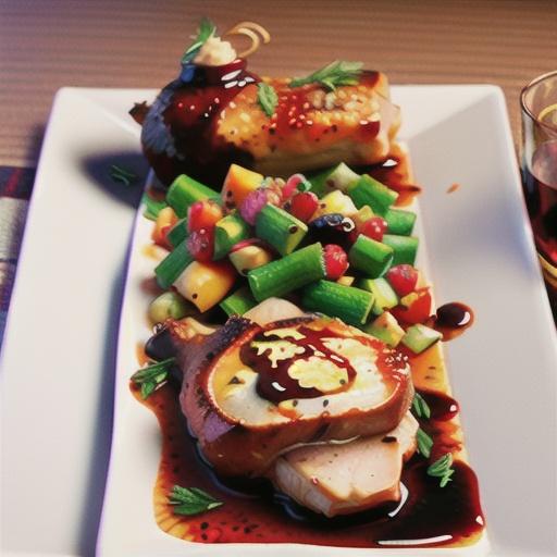 Stuffed Pork Chops with Cranberries