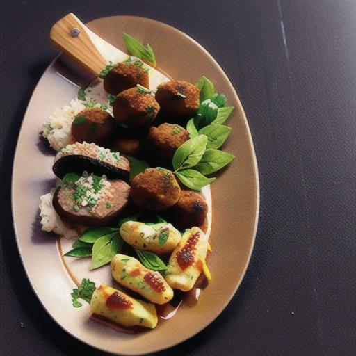 Spiced lamb & herb kofta