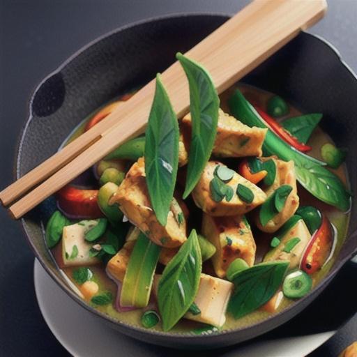 Fragrant Thai-style green curry