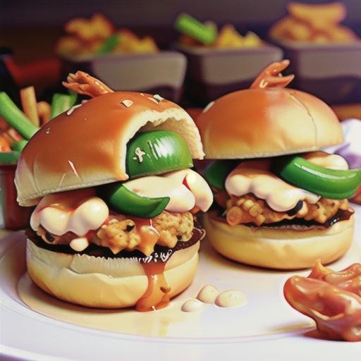 Buffalo Chicken Sloppy Joes