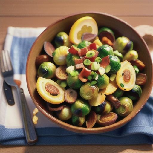 Brussels Sprouts With Bacon and Chestnuts