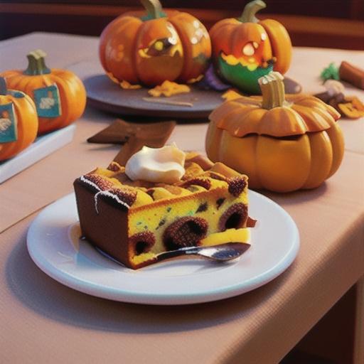 Pumpkin Bread Pudding