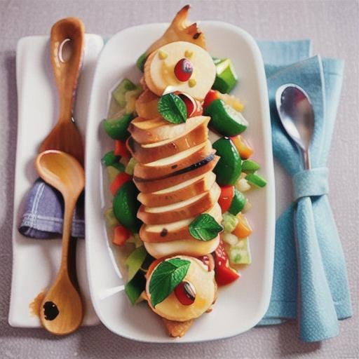 Healthy chicken Diane recipe