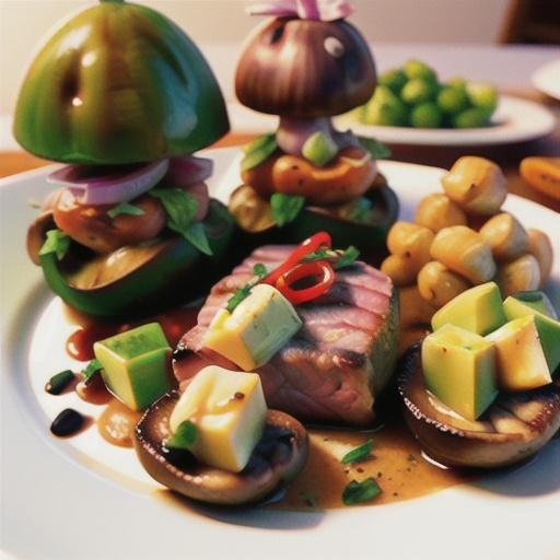 Sirloin Steak with Mushrooms