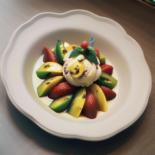 Tropical Fruit Flambé