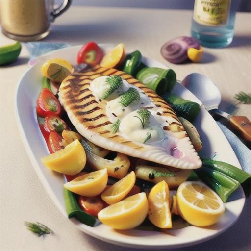 Texas Smoked Flounder