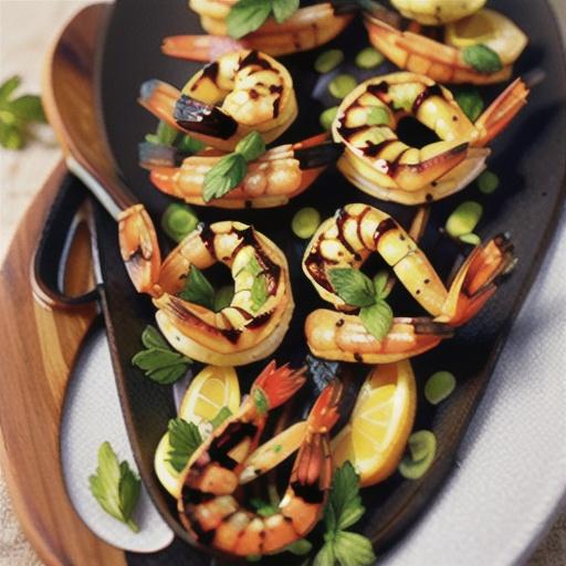 Grilled Garlic and Herb Shrimp