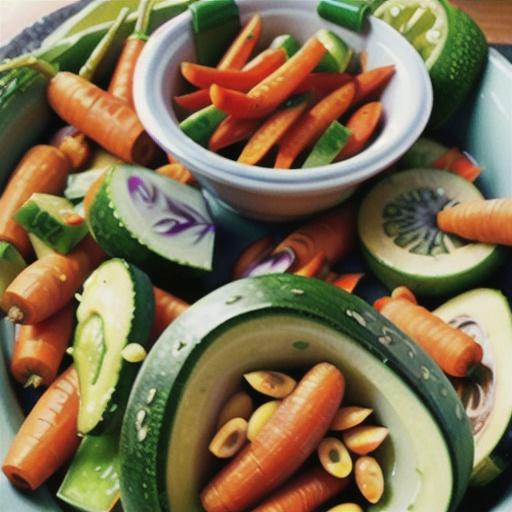 Mexican Cucumber and Carrot Salad