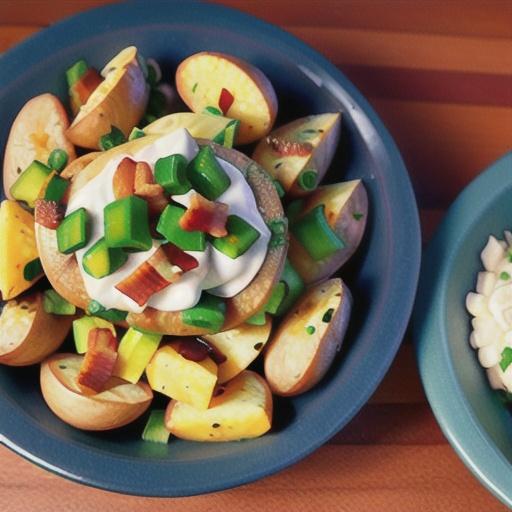 All-American Loaded Baked Potato Salad