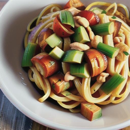 Spaghetti Squash Pad Thai