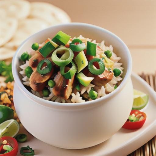 Mexican rice with chicken