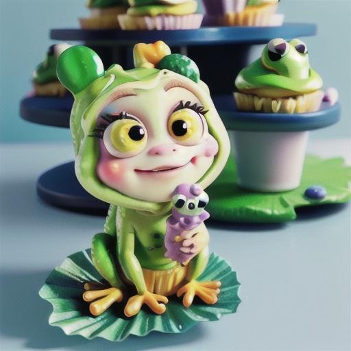 Frog Cupcakes