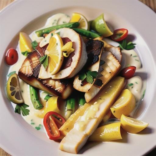 Pan-Seared Cod with Lemon Aioli