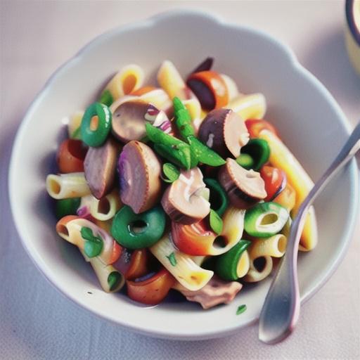 Creamy pork and mushroom pasta recipe