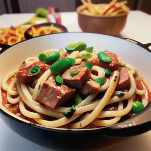 One-Pot Spaghetti with Meat Sauce