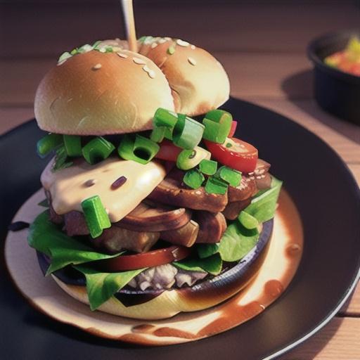Braised BBQ Beef Sandwich