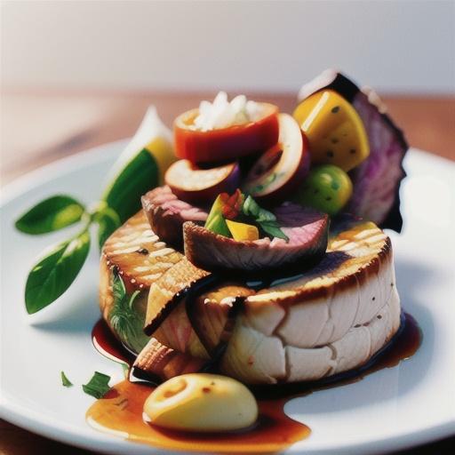 Spice-crusted beef fillet