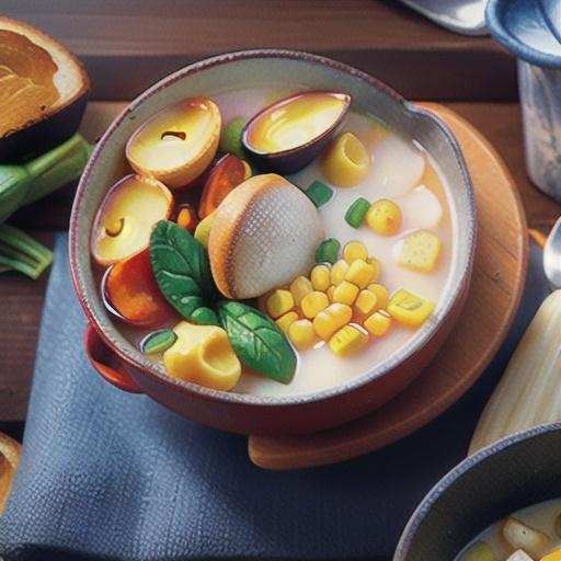 Cast Iron Clam Chowder