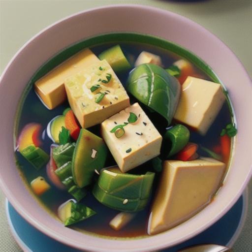 Easy 5-Ingredient Tofu Soup