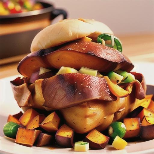 Quick and Easy Ham with Sweet Potatoes