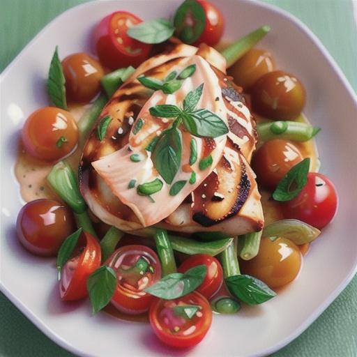 Skillet Chicken Breasts with Cherry Tomatoes