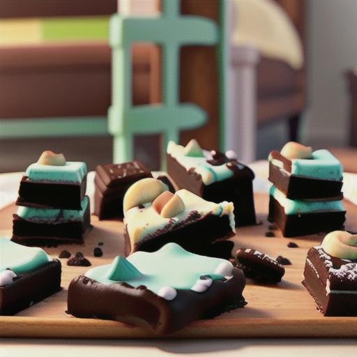 Fudge-Mint Oreo™ Cookie Bars