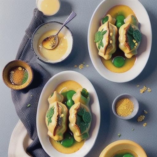 Orange-spiced golden syrup dumplings