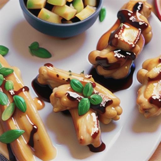 Ginger Honey Chicken Wings