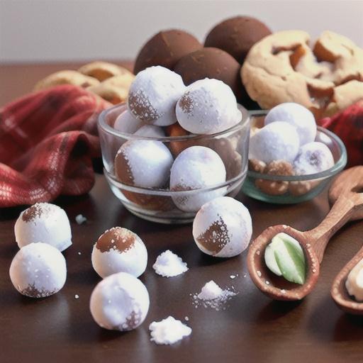 Snowy Bourbon Balls