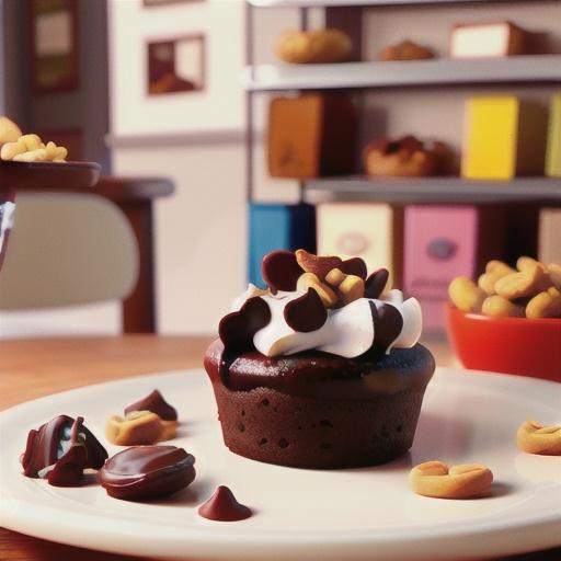 Chocolate Mousse Peanut Butter Cookie Cups