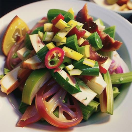 Iceberg Wedge Salad with Warm Bacon Dressing