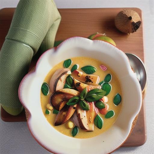 Coconut Curry Soup with Chicken