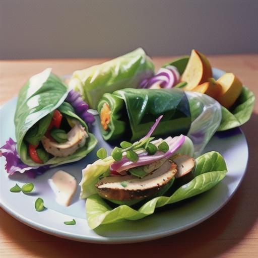 Chicken Salad Summer Rolls