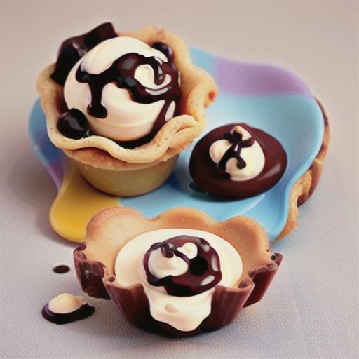 Quick mini Bailey’s and salted choc-caramel tarts