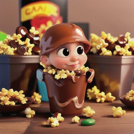 Caramel Chocolate Corn