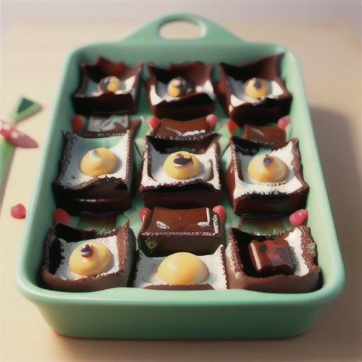 Mint-Chocolate Chunk Brownies