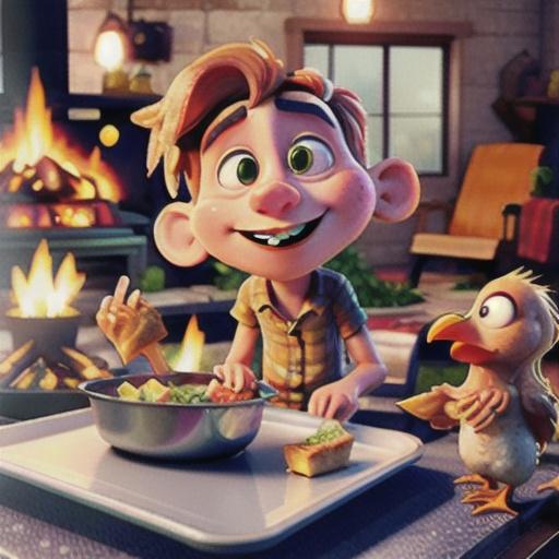 Bacon and Chicken Foil Packets