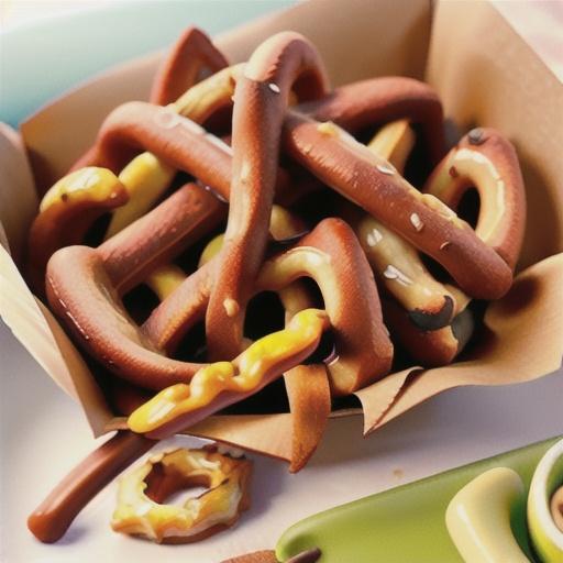 No Cook Pretzels with a Kick