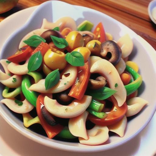 Fried Tomato, Onion, and Mushroom Ragout