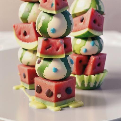 Watermelon Push-It-Up Cakes
