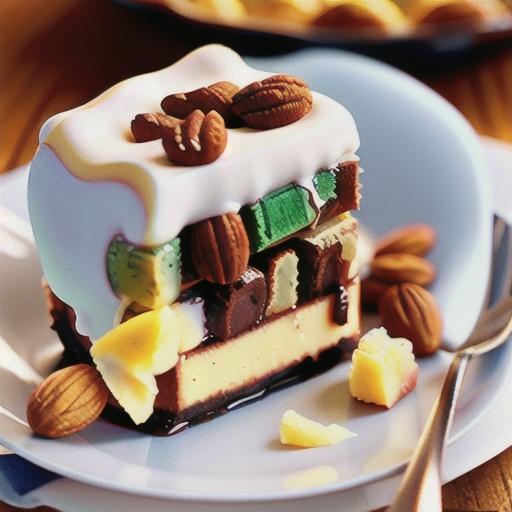 Baklava-Style Cheesecake Bars