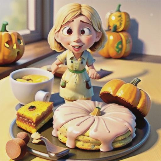 Pumpkin and lemonade scones