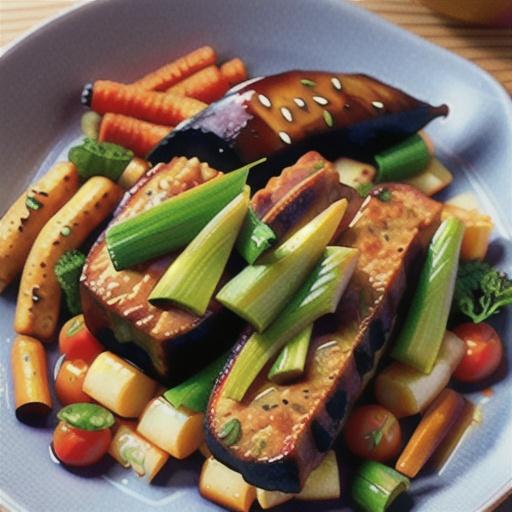 Japanese teriyaki meatloaf recipe